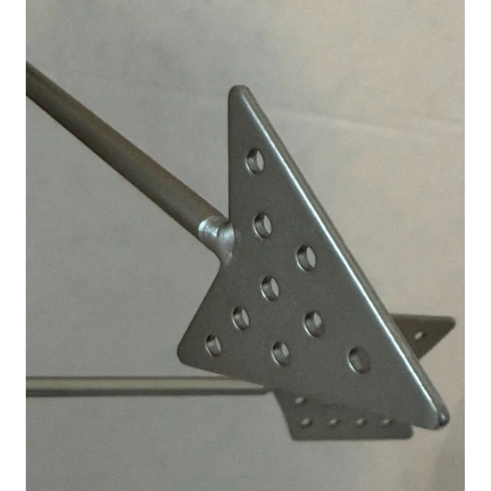 U Loft Erika Kovesdi Arrow Earring Stand Jewelry Organizer Silver Metal 51226